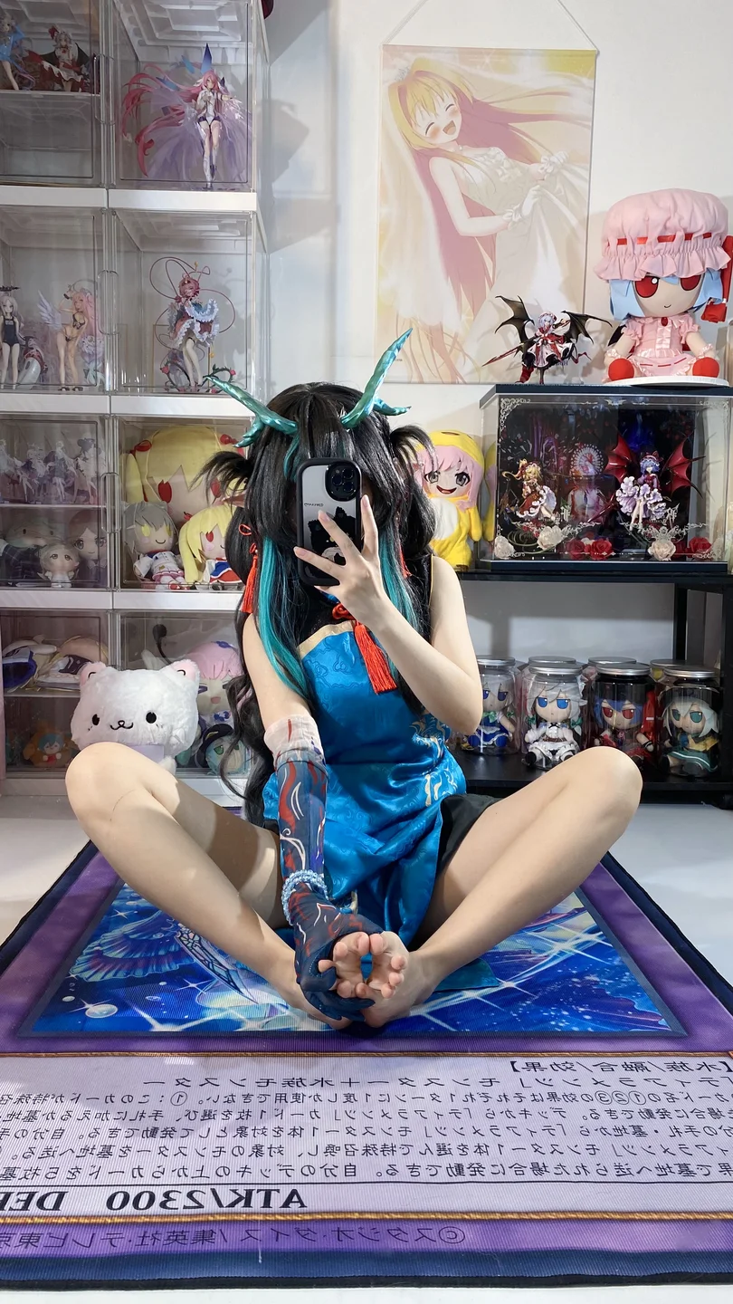 白栎Shirly - No.015 夕染尘烟 [130P,26V-7.01GB] 上 tg@simisebaisi 【丝足阁】030.webp